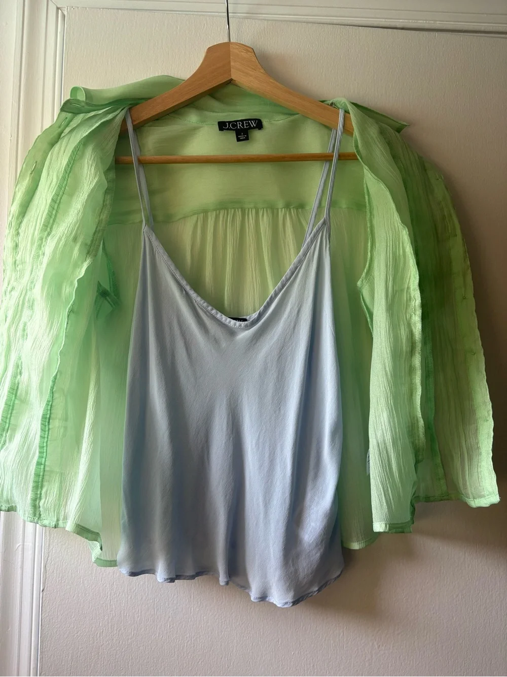 J. Crew light mint